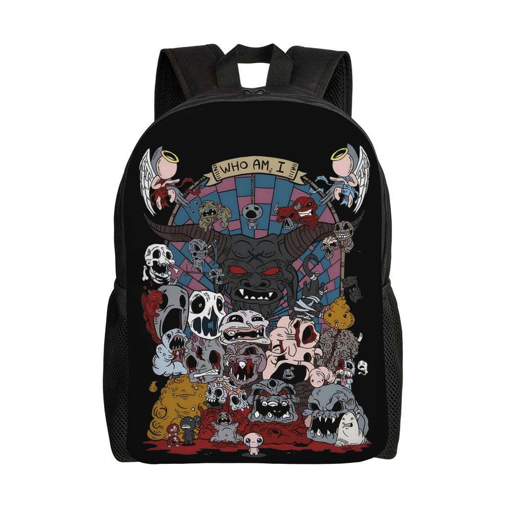 The Binding of Isaac Fashion Backpack Durable Student Hiking Travel  Daypack for Men Women Laptop Computer Shoulder Bag