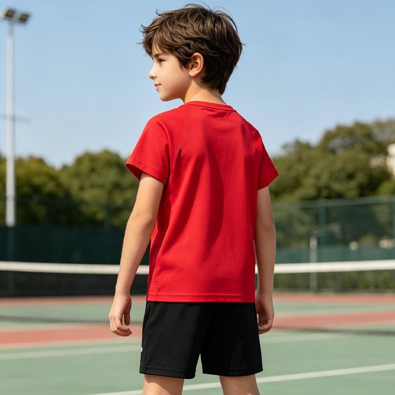 2-piece children's summer mesh quick drying sports set