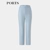 PORTS Women's LT8P086RWA007 Chic Slim-Fit Suit Pants