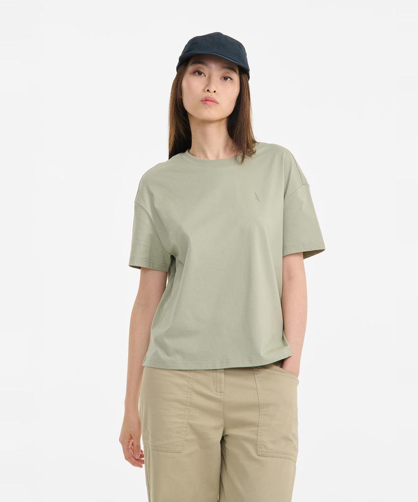 Aigle Women'S Short-Sleeve Functional Relaxed Fit T-Shirt Ais25Wtsh004Sau