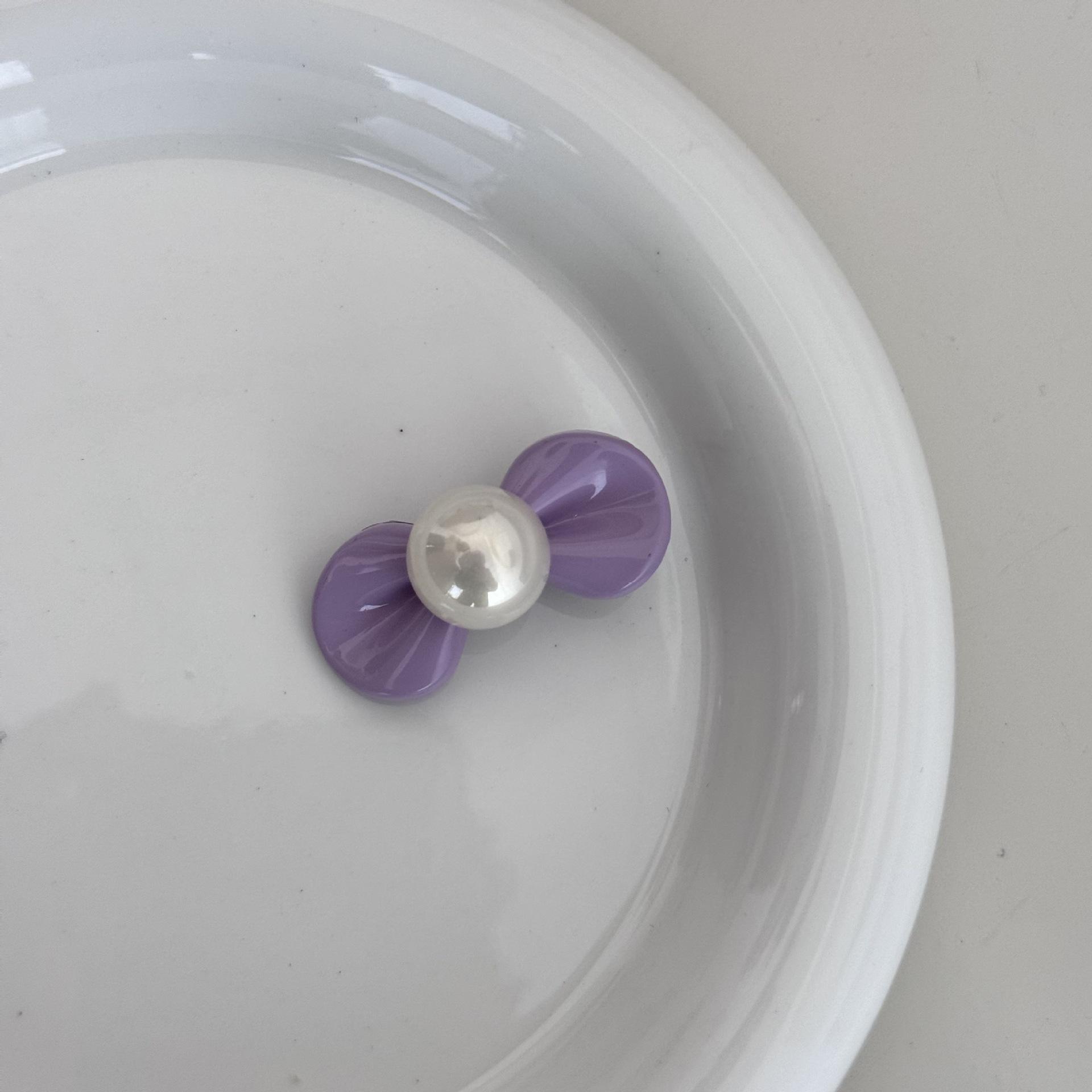 

Mini bow korean accessories hair pins and clips bow for girls women pearl fairy kpop sweets Kawaii Cute leading fashion new