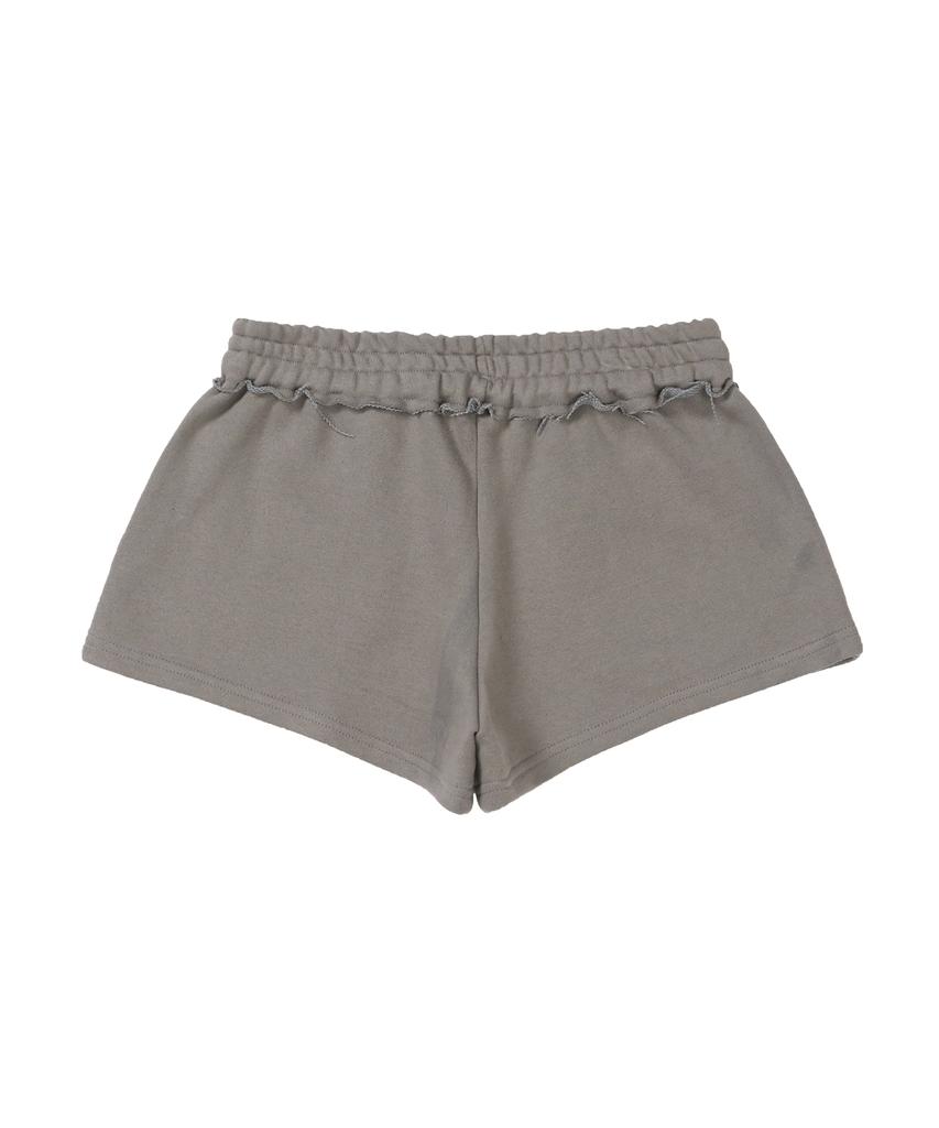 Aejeuyua Cut-Off Vintage Shorts Dark Gray