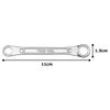 TONE Short Combination Wrench 8 x 10 mm (Straight) HPM03-0810, (Wrench Size)