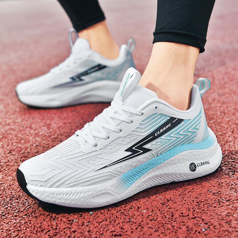 Sneakers Running Shoes Rubber Sports Casual Shoes Trend Fashion Students Summer New Men's Shoes Mesh Soft Sole