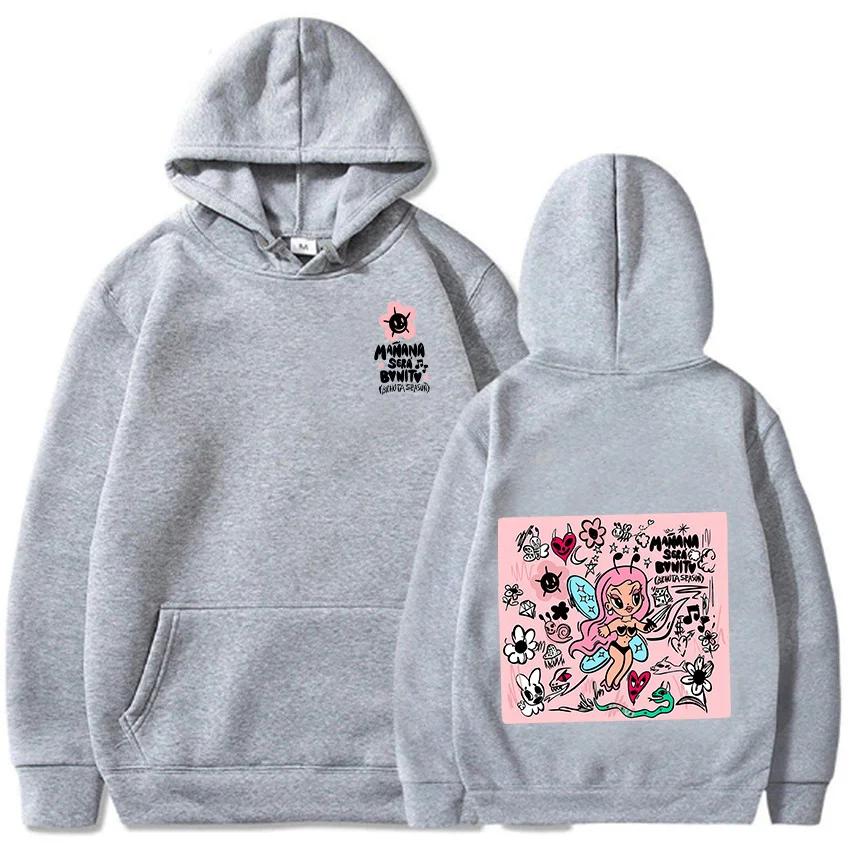 Karoll G Bichota Season Man Streetwear Winter Warm Long Sleeve Sweatshirts Clothes Unisex Sportwear Aesthetic Pullovers Hoodies