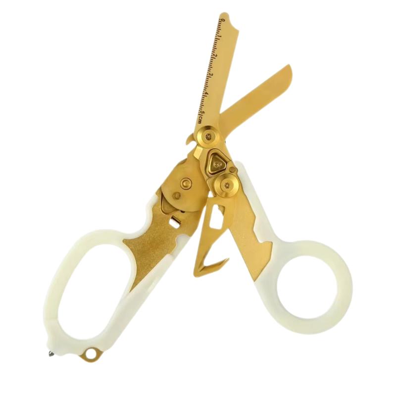 ABWR-Multifunctional 6In1 Outdoor Scissors Retractable H420C Stainless Steel Material Easy To Carry And Store Tool