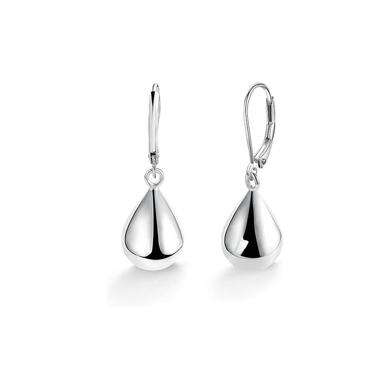 

Елегантні сережки-краплі з важелем: Модні підвіски у формі краплі для жінок срібний