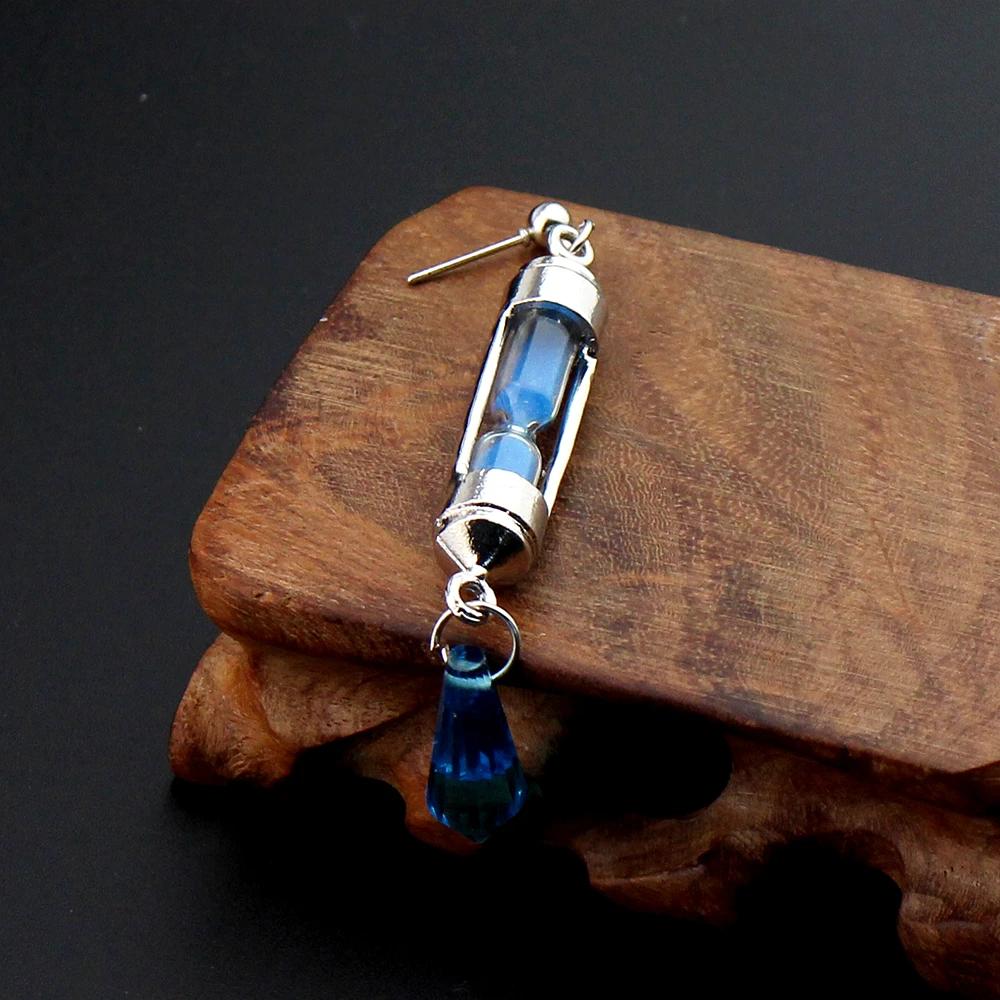 Anime The Case Study of Vanitas Vanitas Earrings No Karte Props Hourglass Earrings Ear Cuff Studs Clip Cosplay Jewelry Gifts