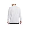 Nike Solid Logo Long Sleeve Polo Shirt Men Tops White DN2345-100