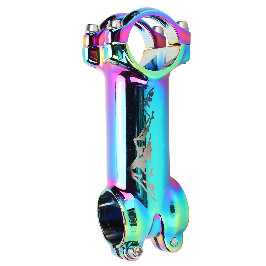 6 degrees  Bicycle Handlebar Stem Corrosion Resistance Mountain Bike Aluminum Alloy Stem Accessory90mm