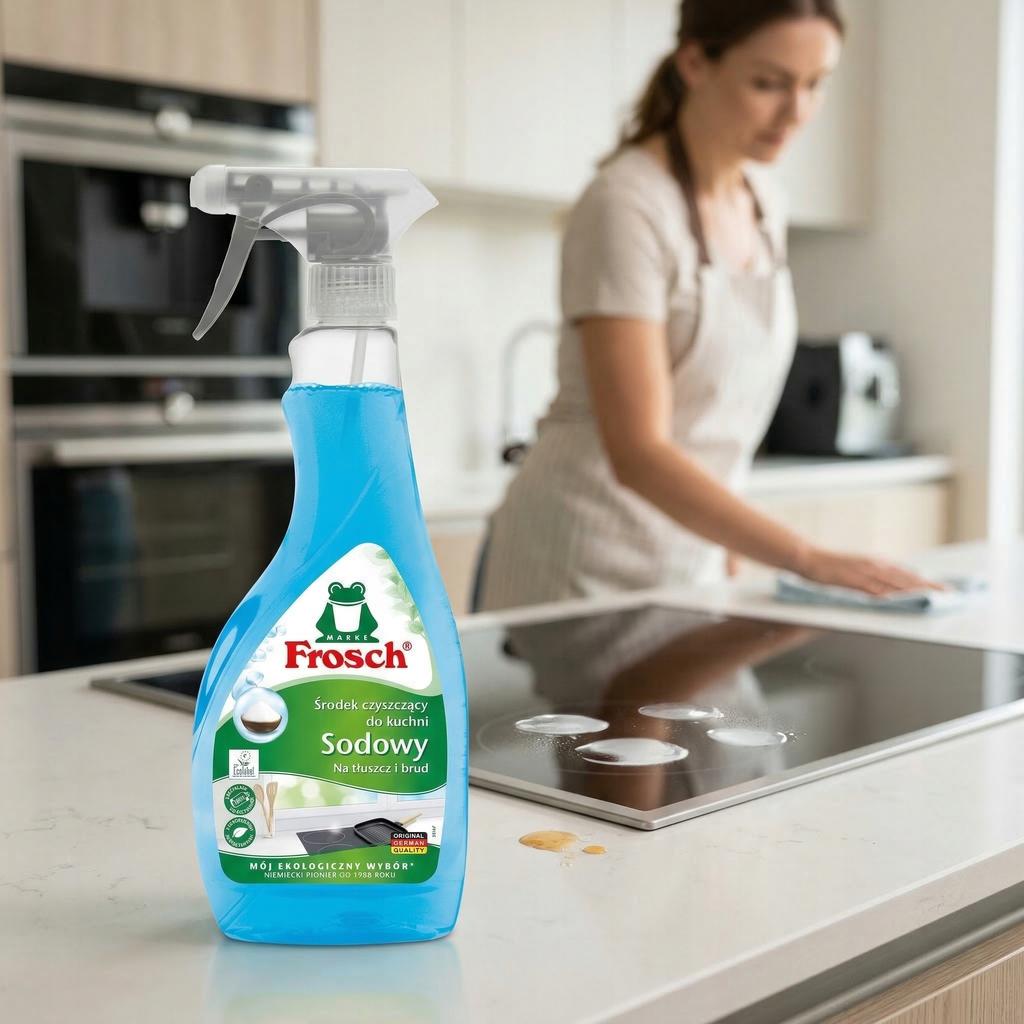 Frosch Środek Czyszczący Do Kuchni Sodowy Na Tłuszcz I Brud 500Ml