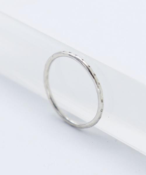 Bonbeau Amber Layered Ring Unique Layered Silver Ring (Type A)
