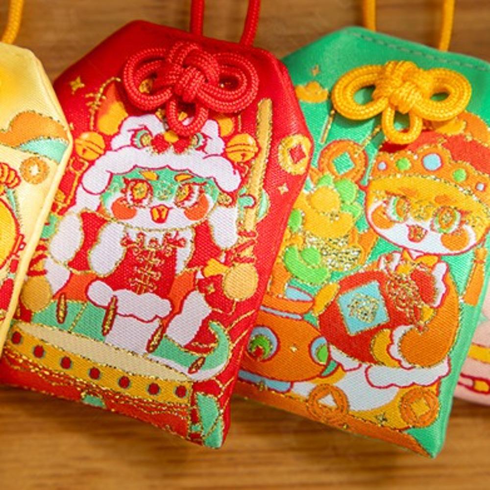 Cartoon Amulet Bag Snake Hanging Ornaments National Style New Year Small Sachet Birthday