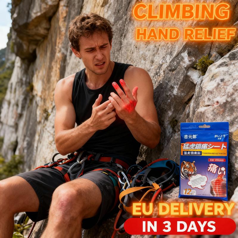 Climbing Hand Relief – Natural Herbal Pain Patch for Climbers