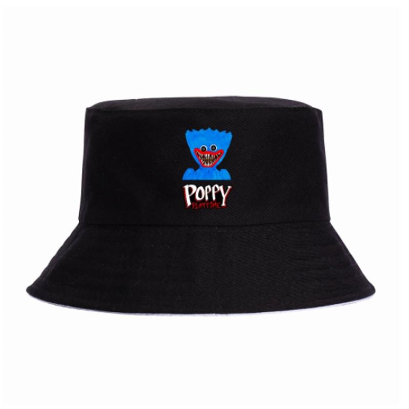 Poppy Playtime Fisherman Hat Double-sided Wearable Outdoor Sun Protection