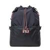 [Unisex] Travel Multi-Function Ripstop Sacoche - Black/Red Box Logo Ubx7124Nrsrbo