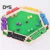 Shut The Box Board Game with 12 Dice Educational Dice Strategy Game 2-6 Players Kids Adults Family Night Party Interactive Wooden Close The Box Toy