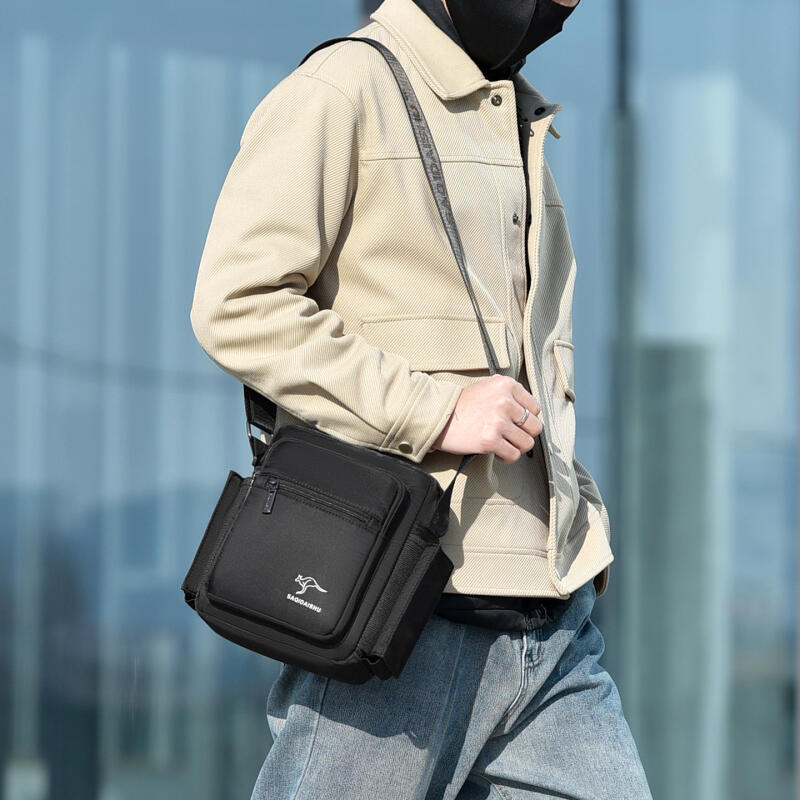 Borsa a tracolla da uomo in tessuto Oxford Borsa a tracolla da lavoro Leggera borsa da viaggio