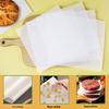 Disposable Premium Hamburger Patty Separation Pads 11Cm Round Square Hamburger Food Pads Paper Non-Stick Oil Paper Baking Paper