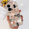 Fashion Pattern Phone Case For Realme GT Neo 5 GT3 240W Soft Silicone TPU Back Cover For Realme GT3 GT Neo5 RMX3706 RMX3709