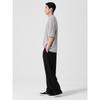 8seconds Lecture Double-Pleat Wide Slacks Black (424721Ly55)