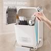 Dustproof Design Flip Top Chopstick Storage Kitchen Wall Mounted Storage Box  Home Storage