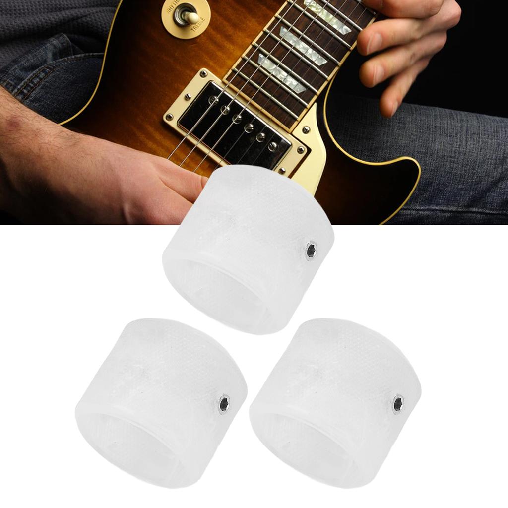 3Pcs Electric Guitar Knob String Potentiometer Controller Instrument Accessory Set Kit