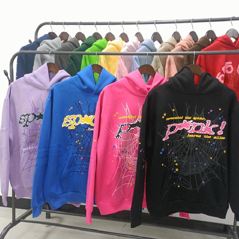 High-Quality 420G Sp5der Hoodie: Trendy European & American Sweatshirt