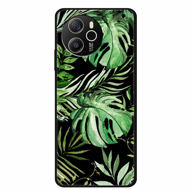 Coque For Blackview Shark 8 Case Cute Cartoon Black Silicone Soft Phone Cases For Blackview Shark 8 Back Cover Case Shark8 Funda