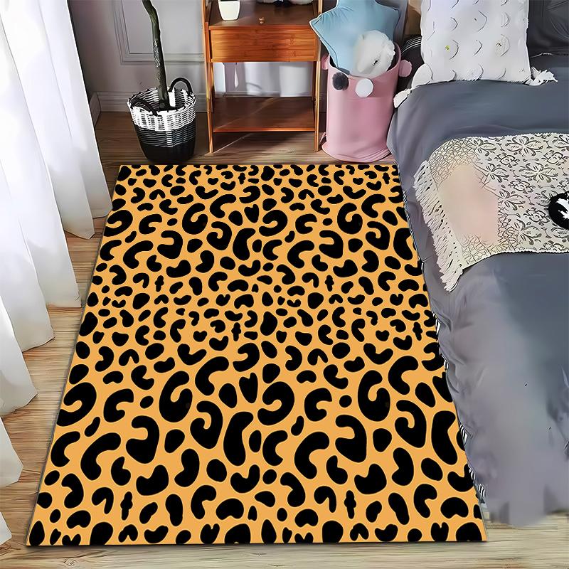 

Camouflage Pattern Carpet with Green, Brown, and Beige Military Style Design Suitable for use as an anti-slip for room and bedroom sofas 40x60cm( 15x23in )