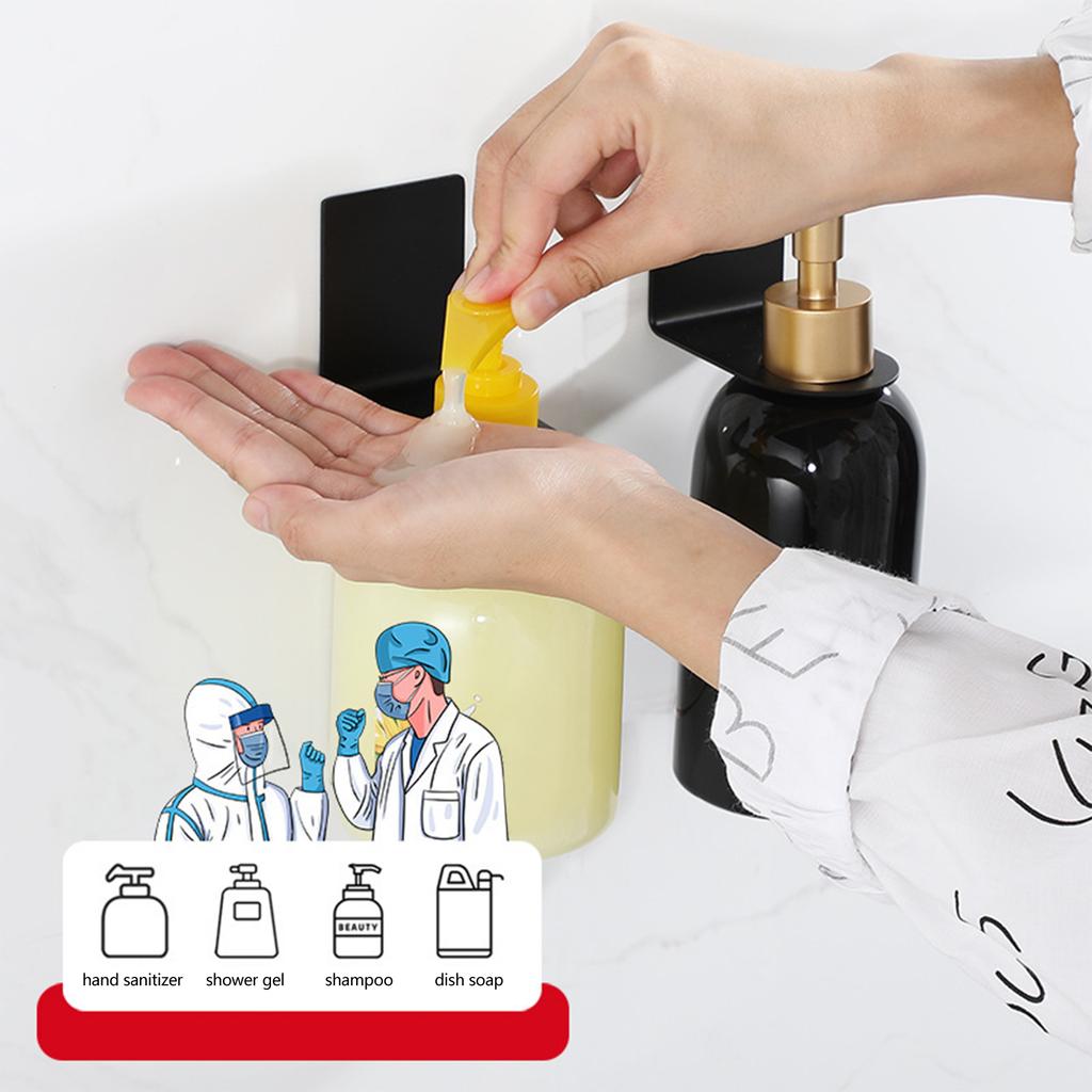 No-drill Adhesive Bottle Holder, 1.1 Inches (2.8 Cm) In Diameter, Suitable For Lotion Bottles, Shampoo Bottles, Etc.