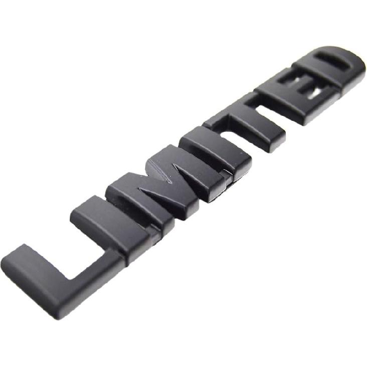 Metal Black Limited Emblem Badge Exterior Trim Decal for Toyota Tundra Sienna Tacoma Highlander 4runner RAV4 and Subaru Side Rear Trunk Tailgate 5.5