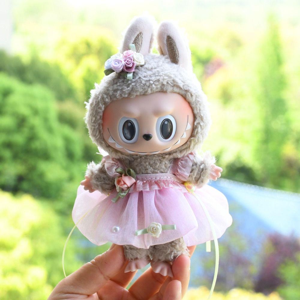 

1 набір Ляльковий одяг Labubu Time Одяг Сукня принцеси Одяг для плюшевих ляльок Бавовняні лялькові аксесуари Style 7