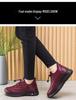 Warm, Non-Slip Waterproof Velvet-Lined Winter Cotton Shoes for Middle-Aged and Elderly Men and Women