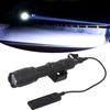 Outdoor LED Flashlight with Twist Focus Emergency Light Black for Climbing Camping