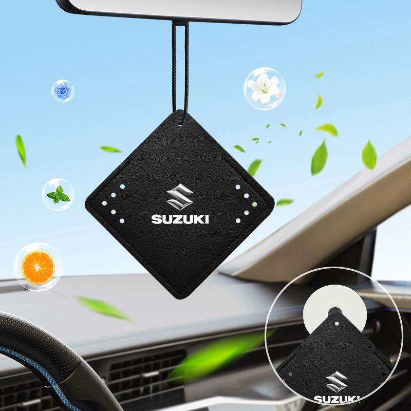 Auto Interior Perfume Pendant Air Freshener Hanging Perfume Emblem For Suzuki GSR GSR750 GSR600 SV 650 Swift Jimny Grand Vitara Samurai Spacia Liana