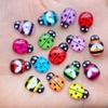 60pcs New Mix Mini Insect Flat Back Cabochon Crafts Clothing DIY Scrapbooking Accessories J42