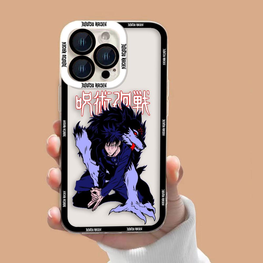 Sukuna Gojo J-Jujutsu Kaisen Clear Phone Case For Samsung Galaxy S26 S25 S24 S23 S22 S21 S20 FE PLUS ULTRA EDGE TPU Case Shell
