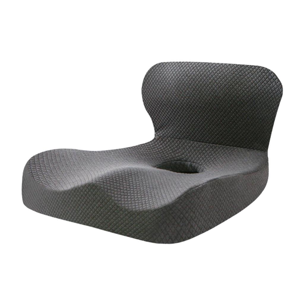 Seat Cushion Lumbar Support Tailbone Cushion Breathable Multiuse Ergonomic