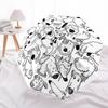 1pc Doodle Dogs Open/Close Folding Umbrella, All- Portable Umbrella for & Men, Stylish Accessory (Holiday Gift) 8-Rib yy251213200