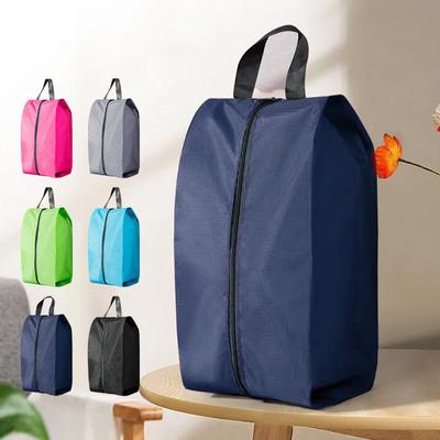 Ανθεκτικές στη σκόνη Τσάντες Αποθήκευσης Παπουτσιών Ταξιδιωτική Φορητή Τσάντα Παπουτσιών με Ανθεκτική Θήκη Πουγκί με Φερμουάρ Αδιάβροχη Τσέπη Οργανωτής Παπουτσιών