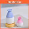 Bunte Harz Mini-Vase Cartoon-Stil Kreatives Deko-Stück für Mikrolandschaften
