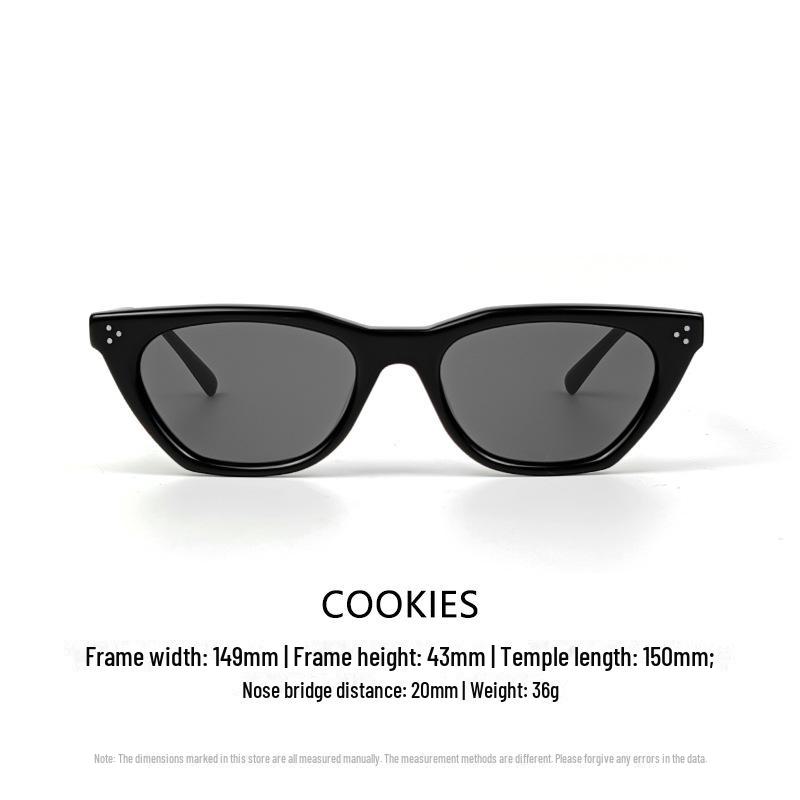 

Солнцезащитные очки COOKI Wang Jiaer 2024 GM Cat-Eye - унисекс для вождения с защитой от УФ-излучения