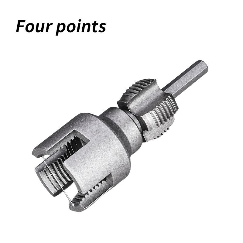 New Style Integrated Internal and External Pipe Threading Tool Electric Drill Compatible 4-Point 6-Point Water Pipe Cutting Tool