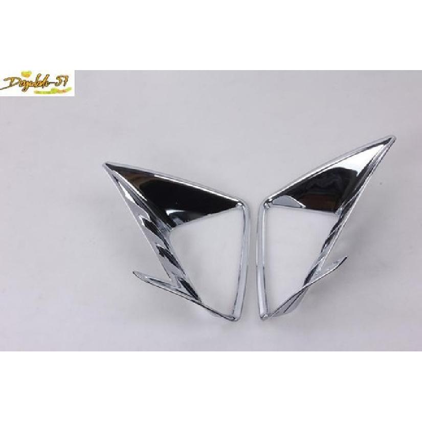 Front Fog Light Lamp  Molding Trim Cover ABS Chrome For Toyota RAV4 2016-2018