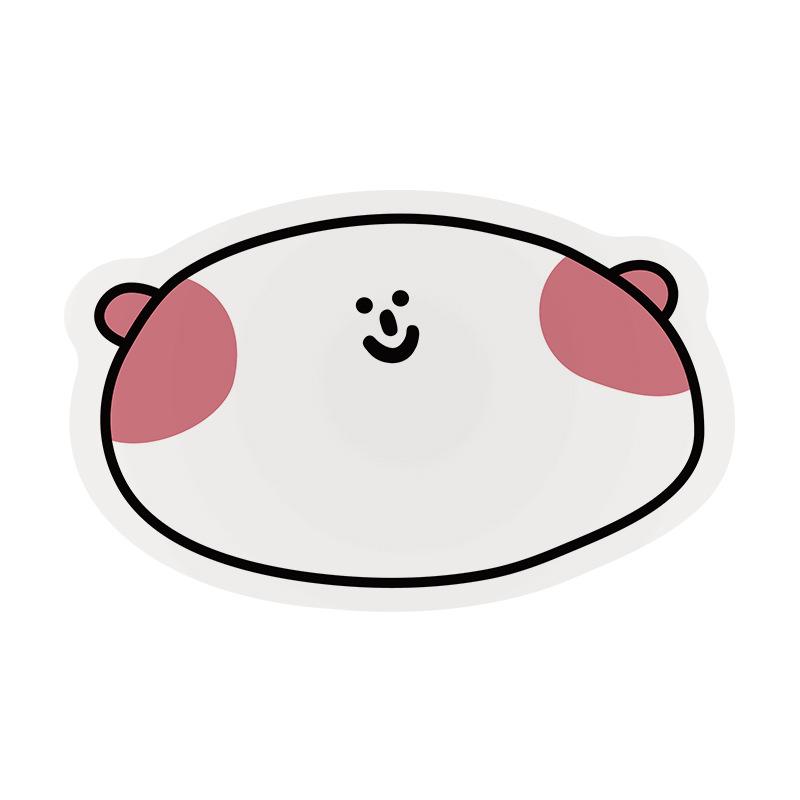 

Cartoon Animal Bathroom Door Absorbent Floor Mat Household Toilet Bathroom Anti slip Mat Special Diatom Mud Floor Mat 50 * 80cm