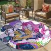 Hunter Cartoon Round Area Rug,Carpet Rug for Living Room Bedroom Sofa Playroom Decor,Non-slip Floor Mat Q0021