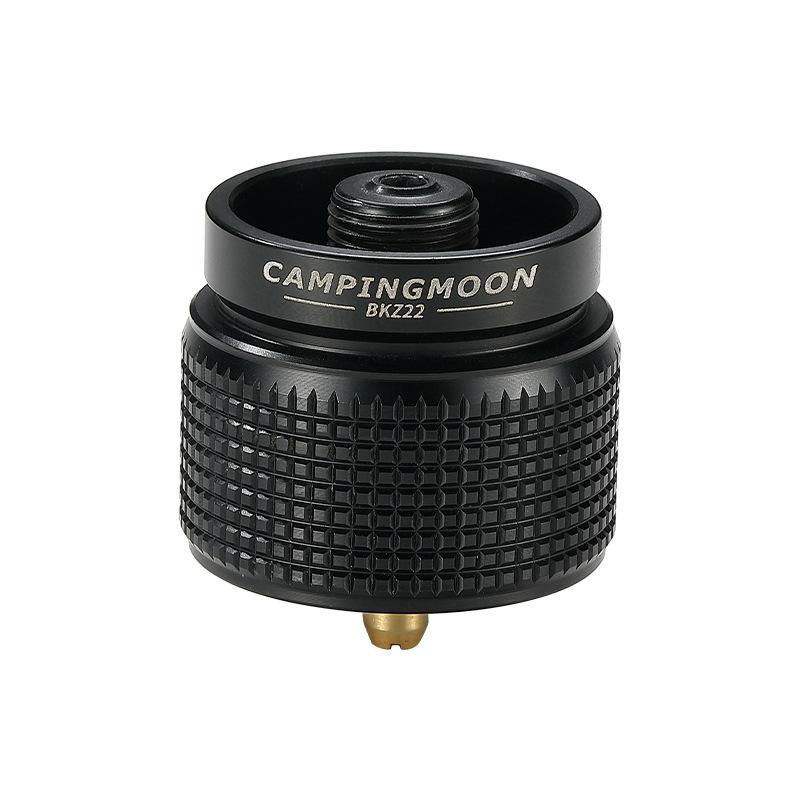 

CAMPINGMOON Butane Propane Cylinder Converter Small Propane Tank Adapter BKZ22 Camping Grill Gas Can Tank Adapter