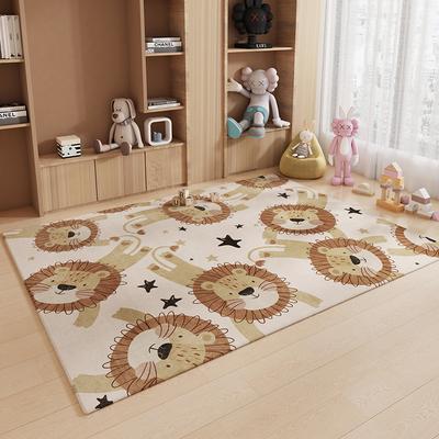 Cartoon Kinderzimmer Teppich Weiche Geräuschdämpfende Bodenmatte Wohnzimmer Sofa Couchtisch Decke Heimdekoration
