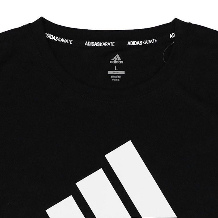 Adidas T Shirt Unisex Black White Colorway ADICTKP-BW